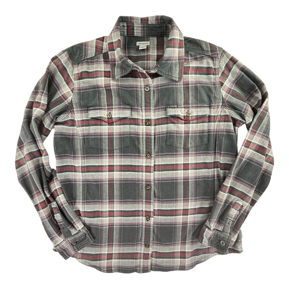 Carhartt Plaid Button-Up Shirt